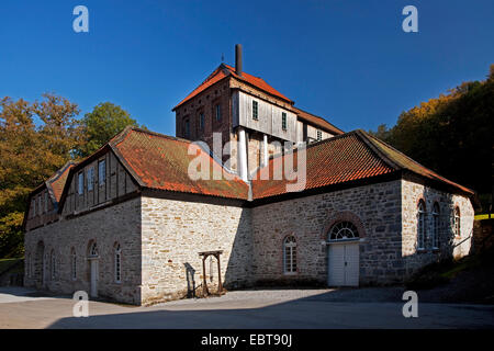 ehemaliger Hochofen Luisenhuette Wocklum, Deutschland, Nordrhein-Westfalen, Sauerland, Balve Stockfoto