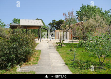 Parc natural de s Albufera de Mallorca Infocenter, Spanien, Balearen, Mallorca, National Park Albufera Stockfoto