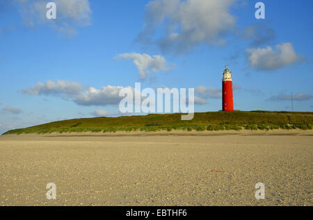 Leuchtturm in den Dünen von Texel Nord Texel, Niederlande, Stockfoto