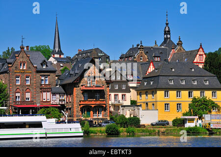 Traben an Mosel, Deutschland, Rheinland-Pfalz, Traben-Trarbach Stockfoto