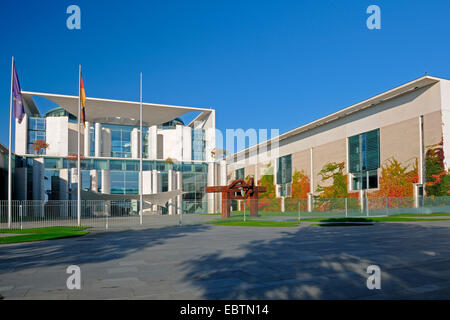 Bundeskanzleramt, deutschen Kanzleramt in Herbst, Deutschland, Berlin Stockfoto