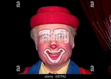 Clown, portrait Stockfoto