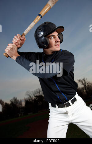 Baseball-Spieler Stockfoto