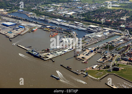 Hafen von Cuxhaven, Deutschland, Niedersachsen, Cuxhaven Stockfoto ...