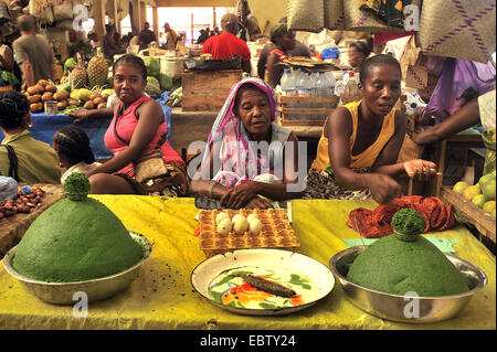 Marktplatz, Madagaskar, Antsiranana, Hell-Ville Stockfoto