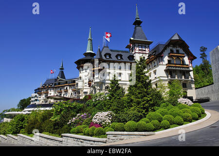 luxuriöse Hotel Dolder Grand, Schweiz, Zürich Stockfoto