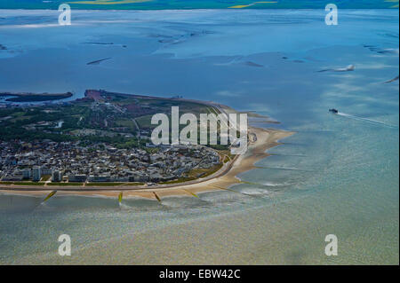 Luftaufnahme von Norderney, Deutschland, Niedersachsen, Norderney Stockfoto