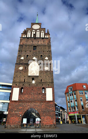 Kroepelin Tor, Deutschland, Mecklenburg-Vorpommern, Rostock Stockfoto