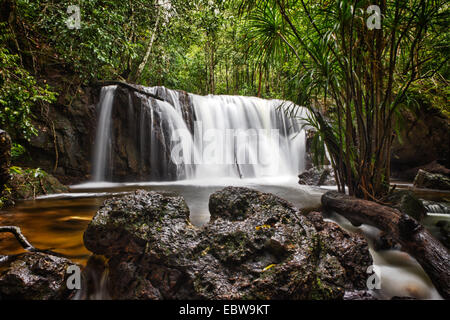 Suoi Tranh Wasserfall in Phu Quoc, Vietnam Stockfoto