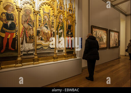 Einweihung des neuen "Galleria Sabauda", füllen Sie das "Polo Reale in Turin" Stockfoto