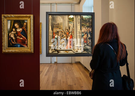 Einweihung des neuen "Galleria Sabauda", füllen Sie das "Polo Reale in Turin" Stockfoto