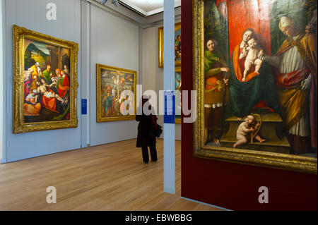 Einweihung des neuen "Galleria Sabauda", füllen Sie das "Polo Reale in Turin" Stockfoto