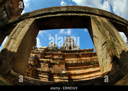 TA Keo, Khmer-Tempel in Angkor, Siem Reap, Kambodscha. Stockfoto