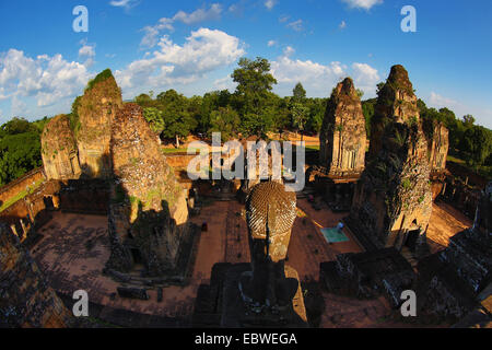 Pre Rup, Khmer-Tempel in Angkor, Siem Reap, Kambodscha. Stockfoto