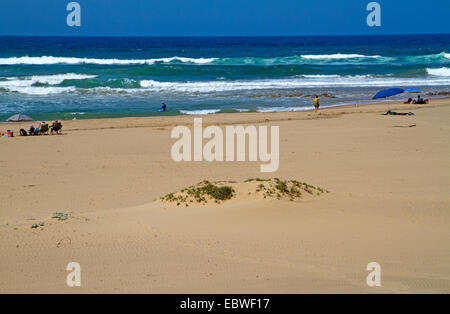 Strand am Kap Vidal, iSimangaliso Wetland Park Stockfoto