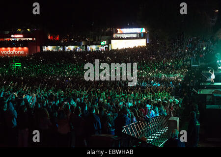 Rock in Rio Lisboa am Parque da Bela Vista - Tag 4 - Auftritte Featuring: Lorde wo: Lissabon, Portugal bei: 31. Mai 2014 Stockfoto