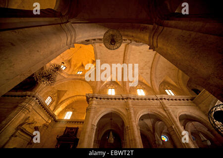 Die Kathedrale von San Cristobal, Havanna, Kuba Stockfoto