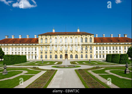 Schleißheim New Palace, Westseite, Oberschleißheim, Upper Bavaria, Bavaria, Germany Stockfoto