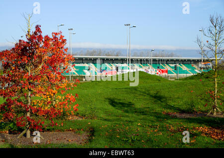 Cardiff internationale Leichtathletik-Stadion, Leckwith Road, Cardiff, Wales, UK. Stockfoto