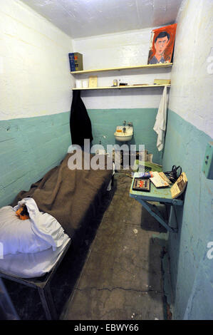 Gefängniszelle, USA, California, Alcatraz Island Stockfoto