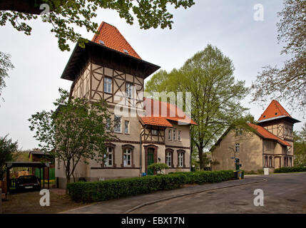 ehemalige residental Zonen der Bergleute Eving, Dortmund, Ruhrgebiet, Nordrhein-Westfalen, Deutschland Stockfoto