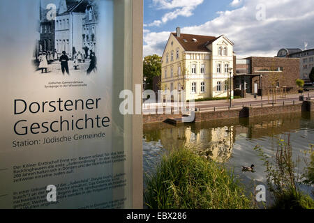 Jüdisches Museum Westfalen, Deutschland, Nordrhein-Westfalen, Ruhrgebiet, Dorsten Stockfoto