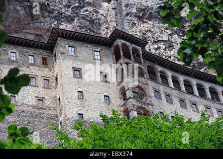 Kloster Sumela, Türkei, Trabzon Stockfoto