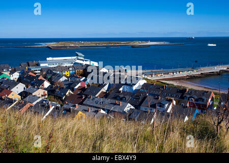 Hafen von Helgoland, Deutschland, Niedersachsen, Hegoland Stockfoto