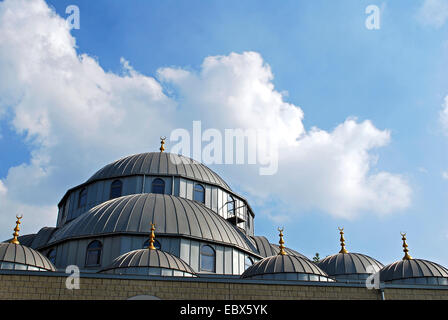 Ditib-Merkez Moschee in Duisburg-Marxloh, Deutschland, Nordrhein-Westfalen, Ruhrgebiet, Duisburg Stockfoto