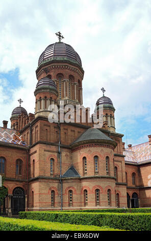 Die ehemalige Residenz des Metropoliten der Bukowina, Ukraine, Chernivtsi Oblast, Czernowitz Chernivtsi Universität Stockfoto