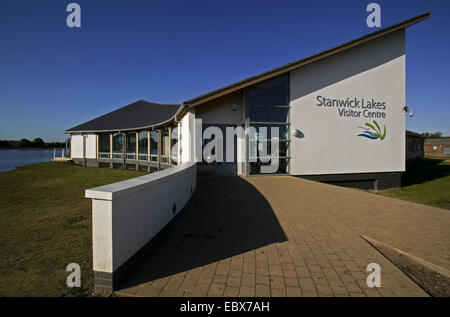 Stanwick Seen ist ein 750 Hektar Landschaft Attraktion und Naturschutzgebiet im Herzen von Northamptonshires schönen Nene Valley Stockfoto