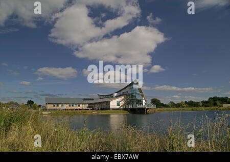 Stanwick Seen ist ein 750 Hektar Landschaft Attraktion und Naturschutzgebiet im Herzen von Northamptonshires schönen Nene Valley Stockfoto