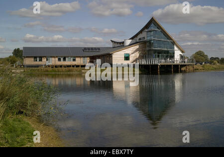 Stanwick Seen ist ein 750 Hektar Landschaft Attraktion und Naturschutzgebiet im Herzen von Northamptonshires schönen Nene Valley Stockfoto