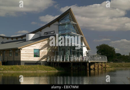 Stanwick Seen ist ein 750 Hektar Landschaft Attraktion und Naturschutzgebiet im Herzen von Northamptonshires schönen Nene Valley Stockfoto