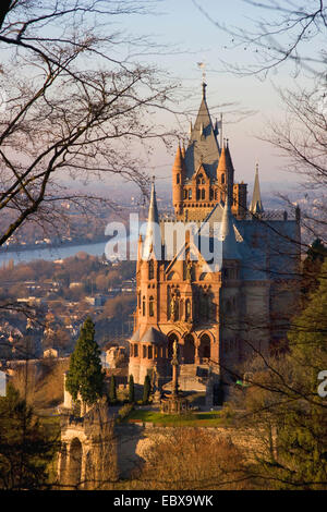 Schloss Drachenburg im Siebengebirge Gebirge, Deutschland, North Rhine-Westphalia, Siebengebirge Stockfoto