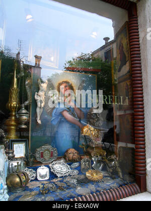 Antiquitäten-Shop in Venedig, Italien, Venedig Stockfoto