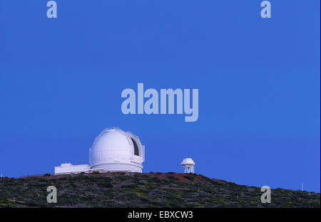 Sternwarte auf dem Roque de Los Muchachos, Kanarische Inseln, La Palma Stockfoto