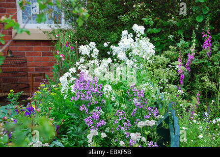 Thomas Telford Tollhouse Schaugarten, Bauerngarten, RHS Chelsea Flower Show 2007, London, Großbritannien. Stockfoto