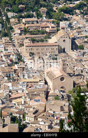 Luftbild Pollenca Altstadt Mallorca Spanien Stockfoto