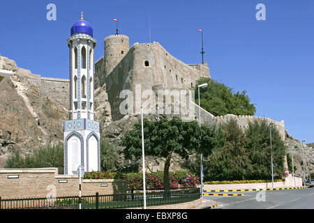 Oman, Masjid al-Khor-Moschee in Maskat Stockfoto