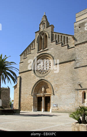 Kirche Sant Jaume in Alcudia Mallorca Stockfoto