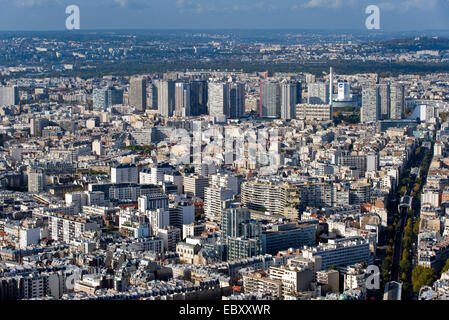 Blick auf die Stadt von Paris, Frankreich, Paris Stockfoto