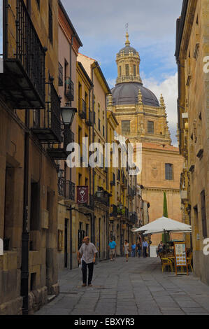 Calle de Los Libreros, Via de La Plata, Libreros Straße, Salamanca, Kastilien-León, Spanien, Europa Stockfoto