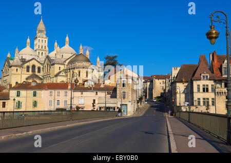 Perigueux, Kathedrale Saint-Front, World Heritage Site der Strecken von Santiago de Compostela in Frankreich Perigord Blanc Stockfoto