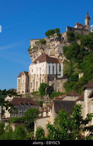 Rocamadour, Midi-Pyrénées Region, viele Abteilung, Frankreich, Europa Stockfoto