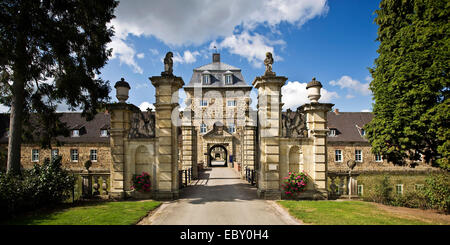 Schloss Lembeck, Dorsten, Ruhrgebiet, Nordrhein-Westfalen, Deutschland Stockfoto