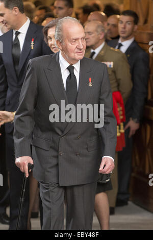 König Juan Carlos ich hat beschlossen, Featuring abdanken: Juan Carlos de Borbón wo: Madrid, Spanien: 2. Juni 2014 Stockfoto