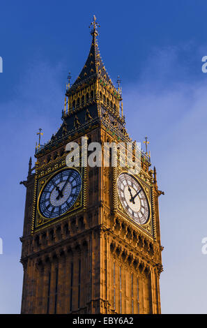 Big Ben Zifferblatt, London, England Stockfoto