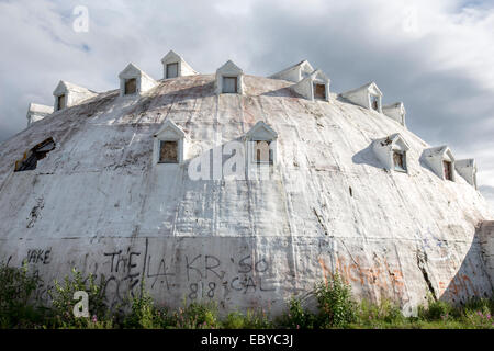 Ein giant Alaskan-Iglu, Cantwell, Alaska, USA Stockfoto