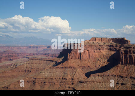 USA, Utah, Canyonlands National Park, Insel im Himmel, Blick vom Schafer Trail Road Stockfoto